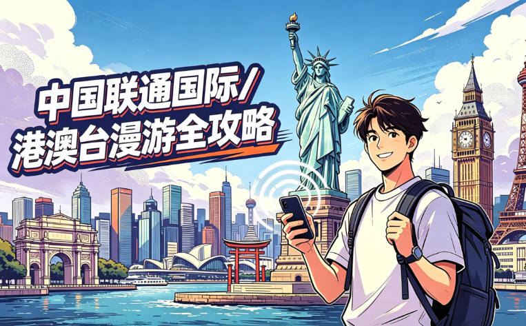 2026中国联通开通国际/港澳台漫游攻略：免费短信接收、办理方式、资费、流量包与境外激活