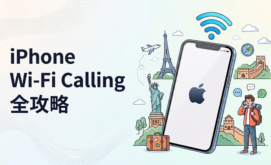 2026苹果iPhone WiFi Calling开启教程(国行/外版):免漫游接码通话、资费规则、支持机型与设置步骤