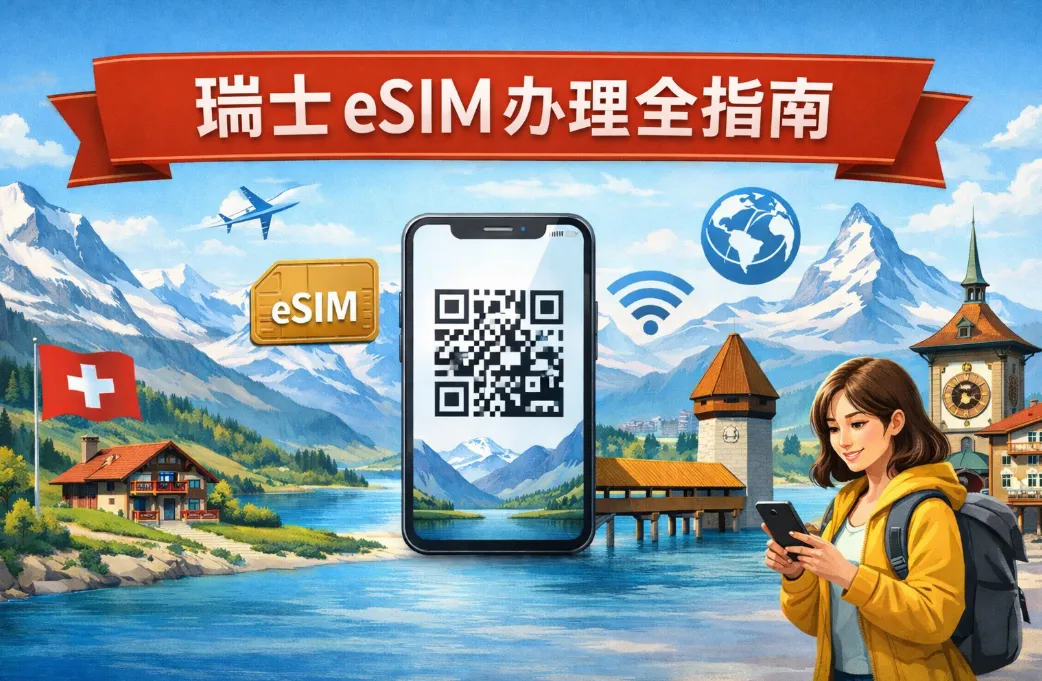 2026瑞士eSIM办理全指南：运营商、套餐及资费、购买与激活、常见问题