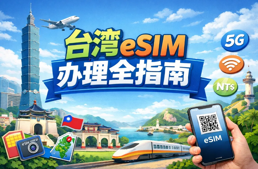 2026台湾eSIM办理全指南：运营商、套餐及资费、购买与激活、常见问题