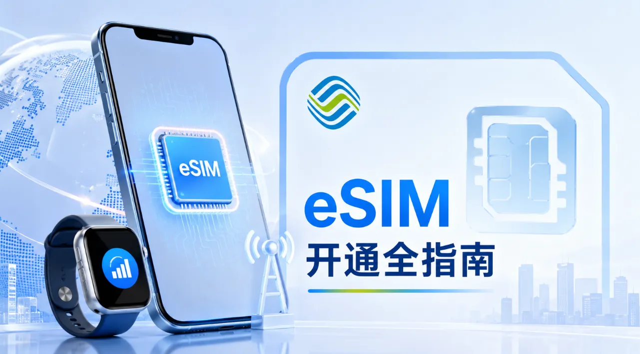 2026中国移动eSIM开通全指南:办理/激活流程、支持地区与机型、实卡转eSIM、资费与退订