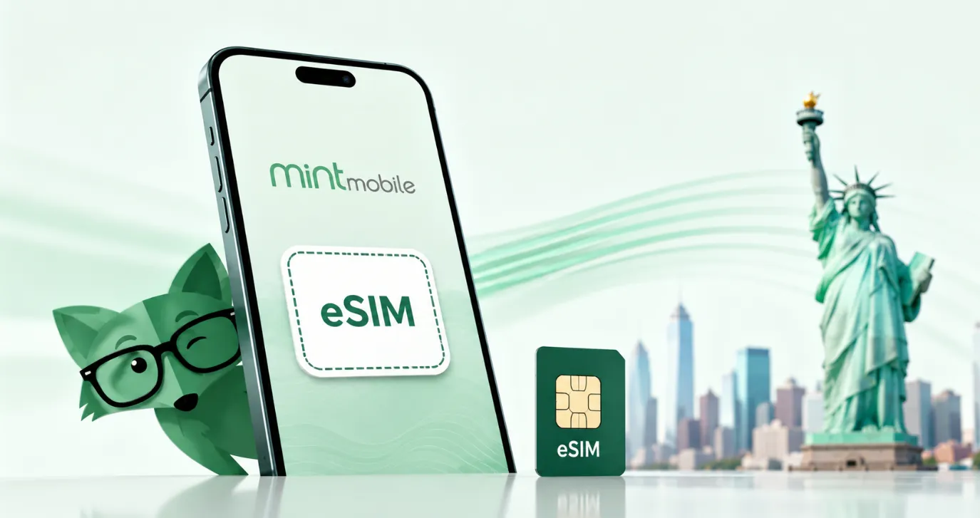 2026美国Mint Mobile eSIM全攻略：套餐对比、购买激活、实卡转eSIM、回国保号