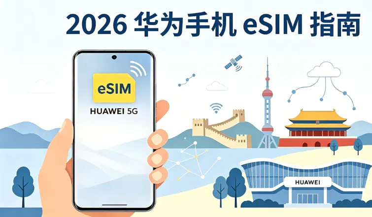 2026 华为手机 eSIM 全指南（国行版）：支持机型、办理流程、开通激活、费用标准、转卡设置与常见问题