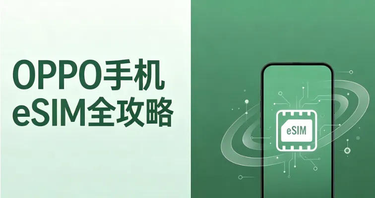2026 OPPO手机eSIM全攻略(国行/港版/海外版):支持机型、办理激活、运营商、转卡与双卡设置