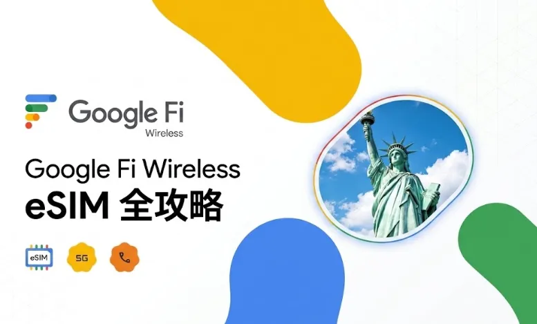 2026 Google Fi eSIM全攻略:开通激活、套餐价格、中国使用、国际漫游与实体卡转eSIM